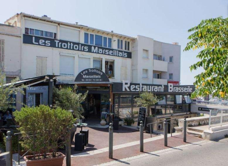 Appartement La Plage De La Pointe Rouge Marsella Exterior foto